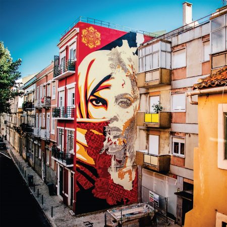 Streets: Shepard Fairey x Vhils (Lisbon) « Arrested Motion