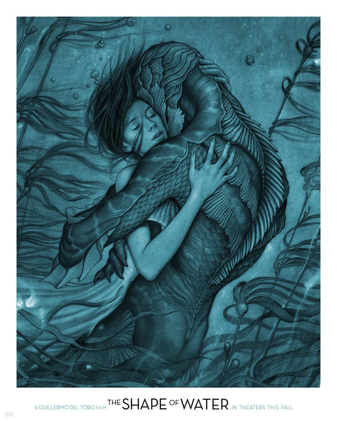 The-Shape-of-Water-Poster-by-James-Jean