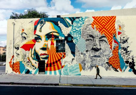 Streets: Vhils x Shepard Fairey – “American Dreamers” (Los Angeles ...