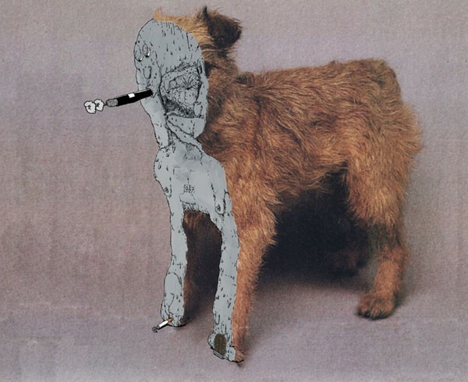 Mudwig ‘Teddy’s Edge’, Acrylic on Poster, 2010