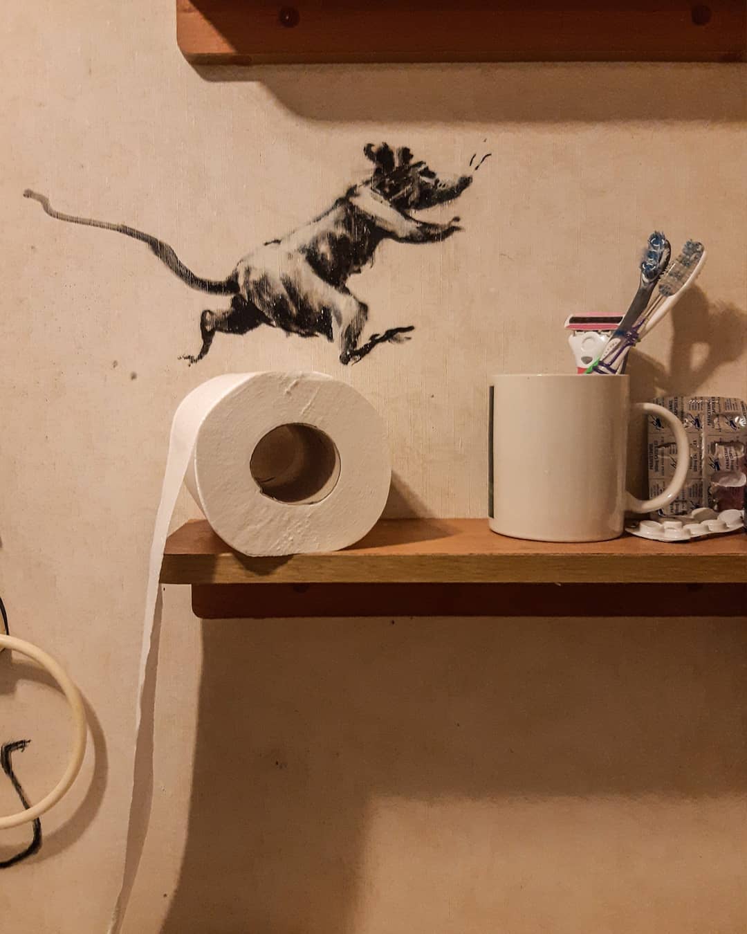 Banksy – “Working From Home”